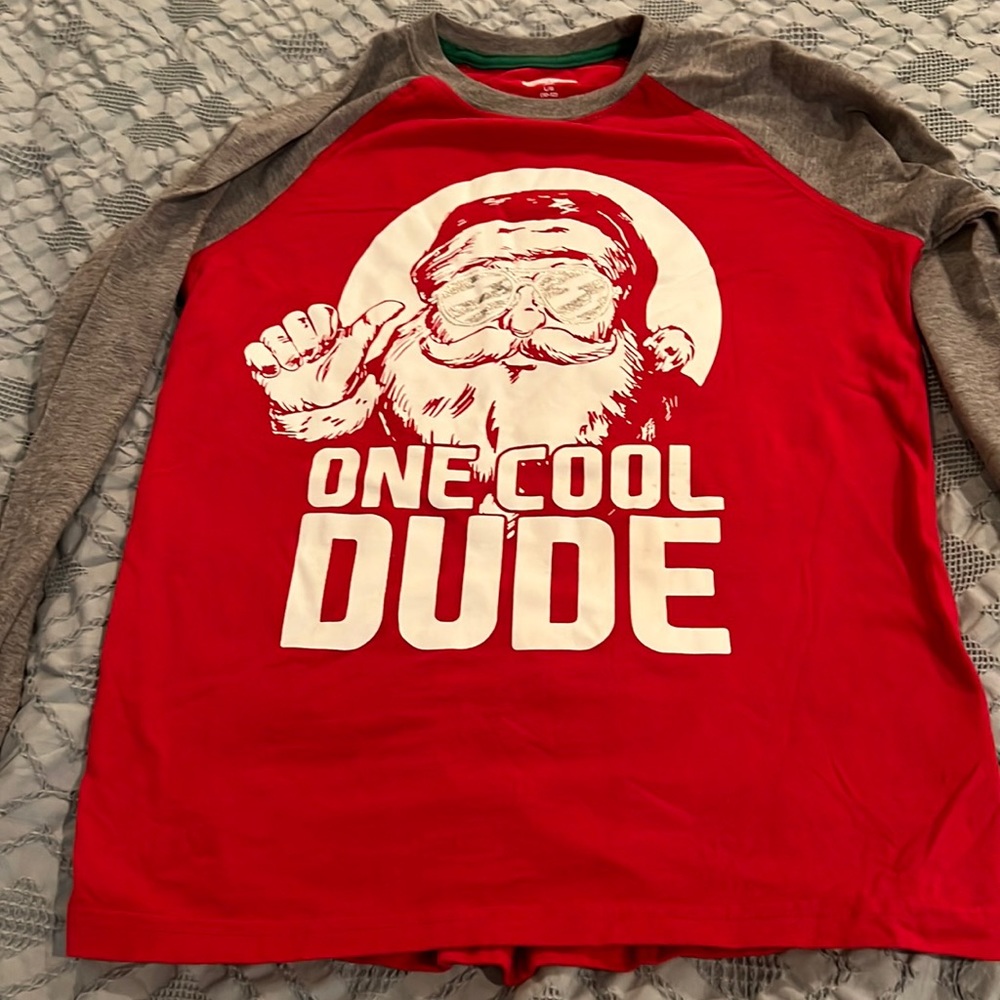 Holiday Graphic long sleeve tee